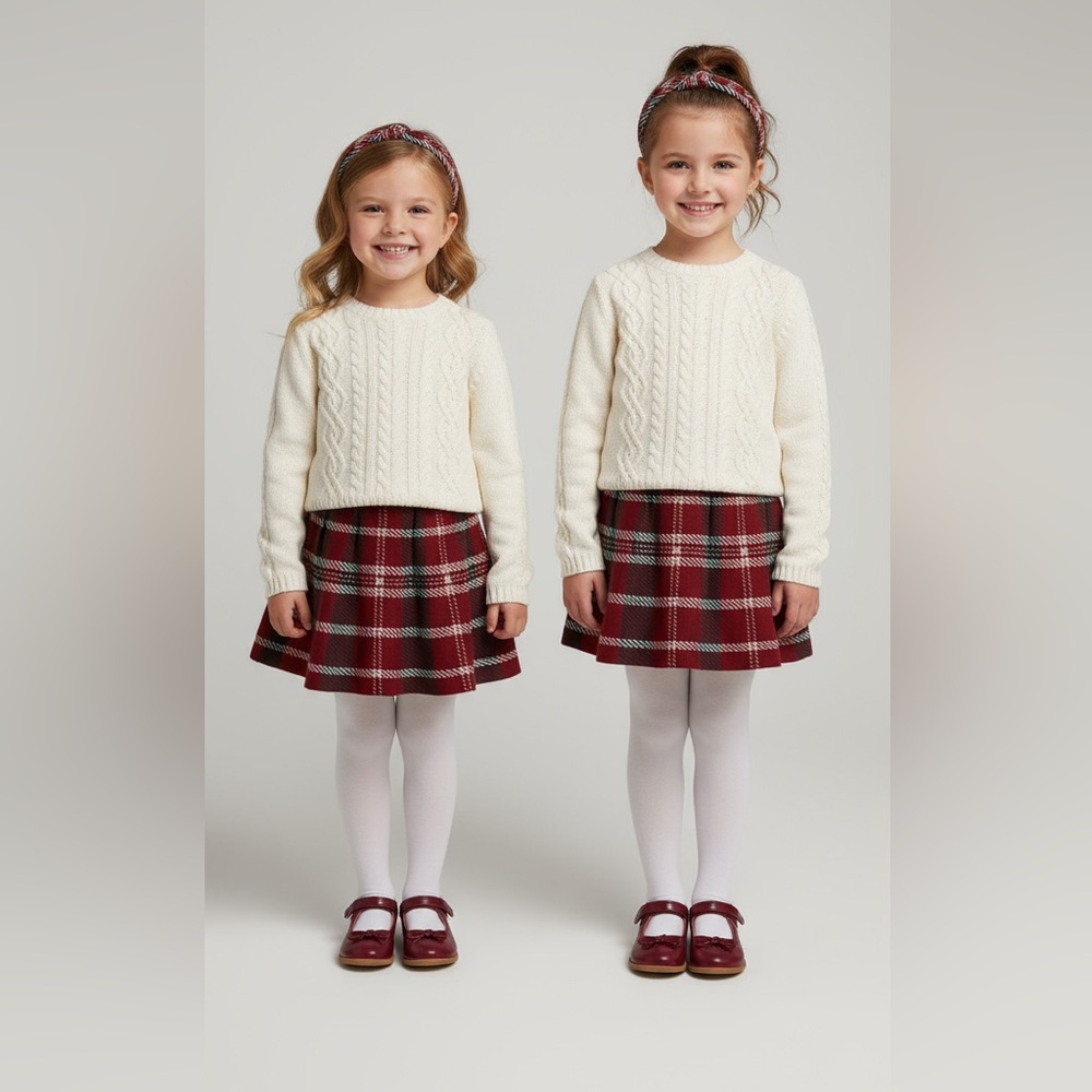 NEW Cupcakes and Cashmere Girls Skirt Set With Headband (various sizes)